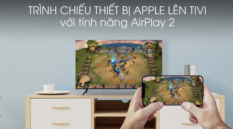 Airplay 2 -Smart Tivi Samsung 4K 43 inch UA43TU8100