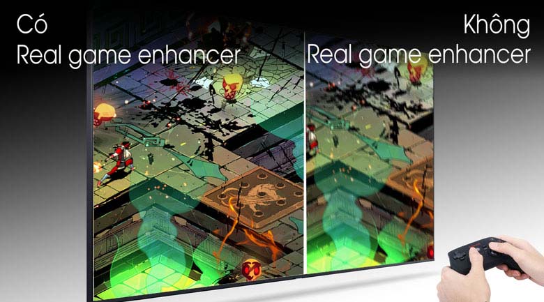 Real Game Enhancer - Tivi LED Samsung UA43TU8100