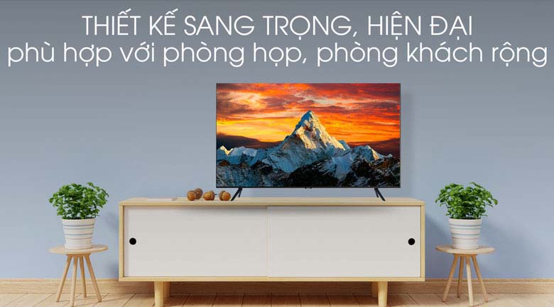 Thiết kế-Smart Tivi Samsung 4K 75 inch UA75TU8100