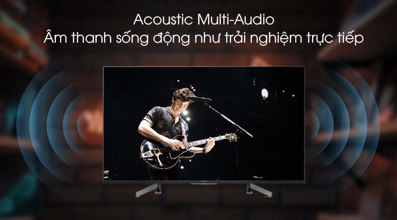 Android Tivi Sony 4K 55 inch KD-55X8500G - Âm thanh sống động