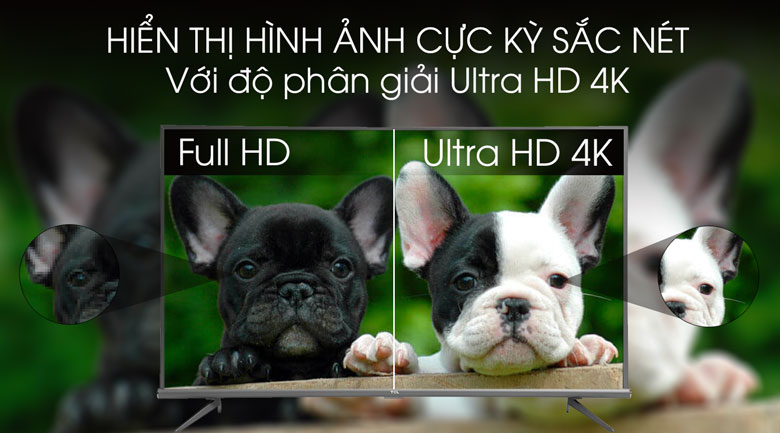 Android Tivi TCL 4K 43 inch L43A8