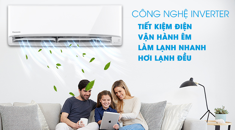 Công nghệ Inverter - Điều hòa 2 chiều Panasonic 9000 BTU CU/CS-YZ9UKH-8