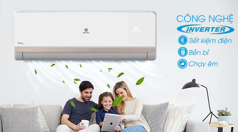 Công nghệ Inverter - Máy lạnh Electrolux Inverter 1 HP ESV09CRR-C2