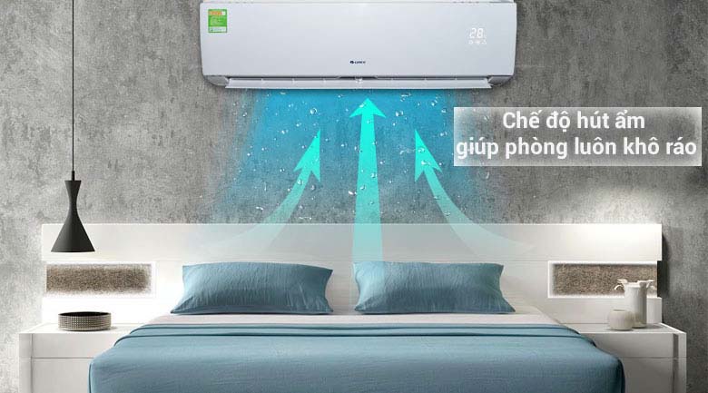 Chế độ hút ẩm - Máy lạnh Gree 1 HP GWC09IB-K3N9B2I 