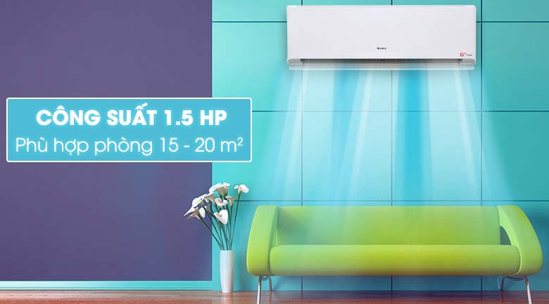 Máy lạnh Gree Inverter 1.5 HP GWC12GB-K3DNC1A 