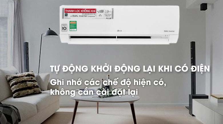 Tự động khởi động lại khi có điện