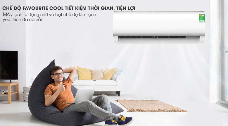 Favorite Cool - Máy lạnh Midea 1 HP MSAF-10CRN8 