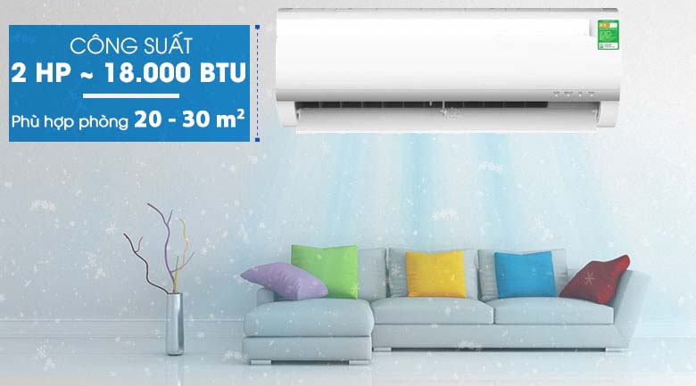 Máy lạnh Midea 2 HP MSAF-18CRN8