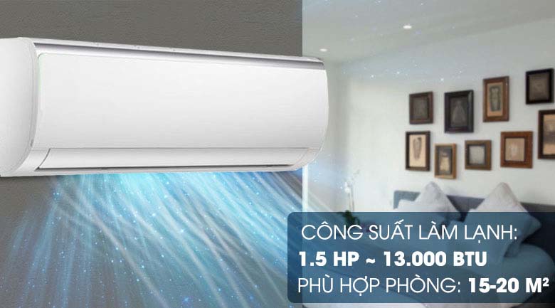 Máy lạnh Midea Inverter 1.5 HP MSFR-13CRDN8