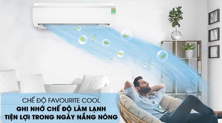 Favourite Cool - Máy lạnh Midea Inverter 2 HP MSFR-18CRDN8 Mẫu 2019