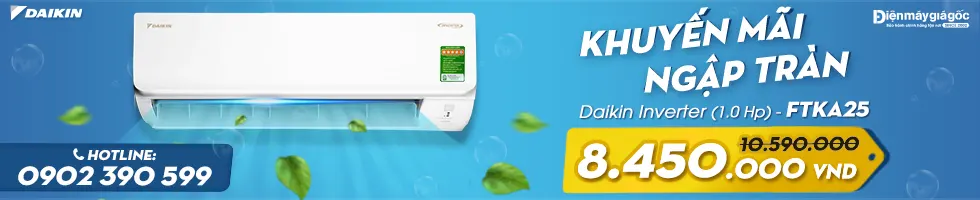 Máy lạnh Daikin Inverter_ftka_atka_giam_gia