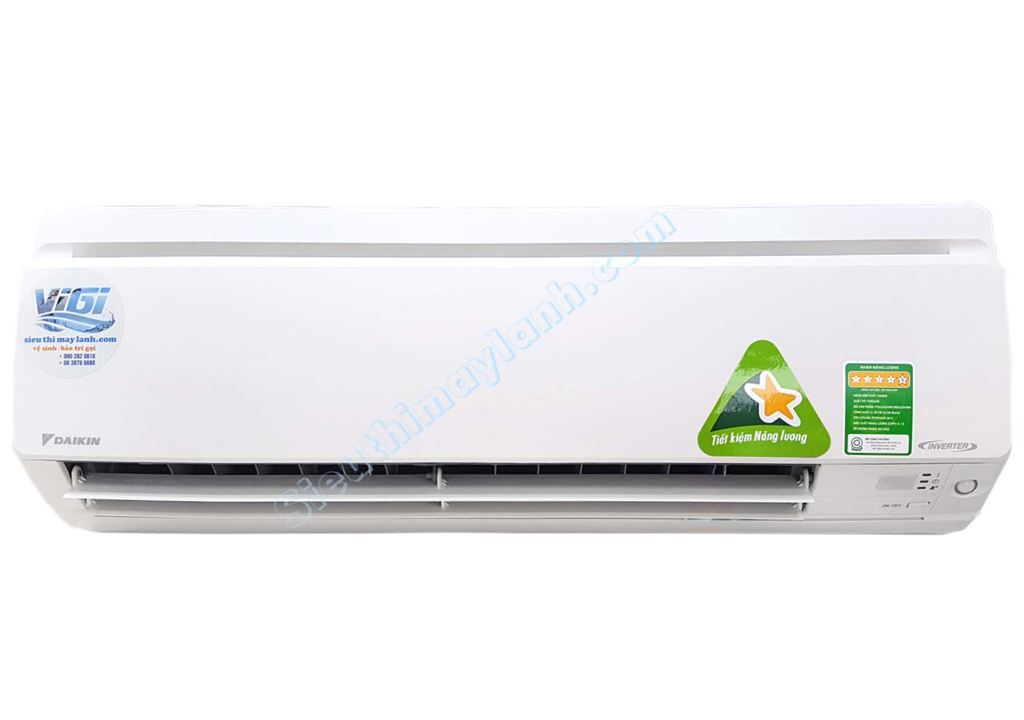 Daikin wall mounted air conditioner inverter FTKS25GVMV (1.0 Hp)