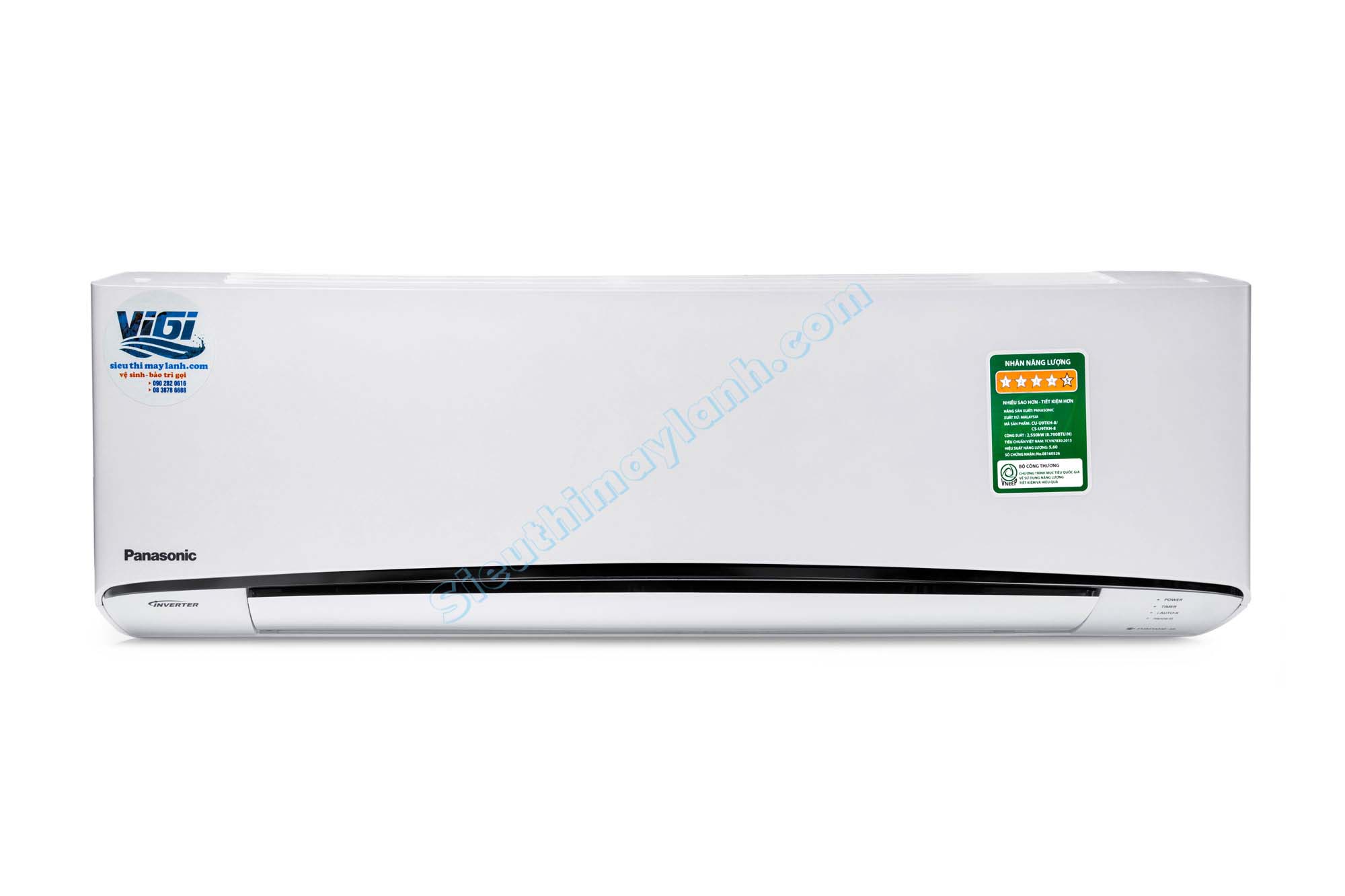 Panasonic air conditioning CU/CS-U12VKH-8 premium inverter (1.5Hp)