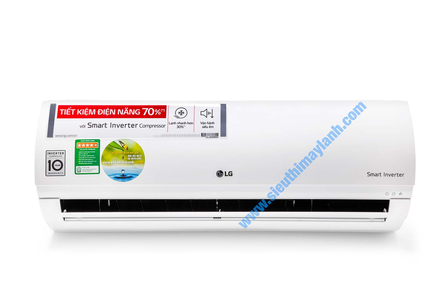 Máy lạnh LG V18APQ Inverter xua muỗi (2.0Hp)