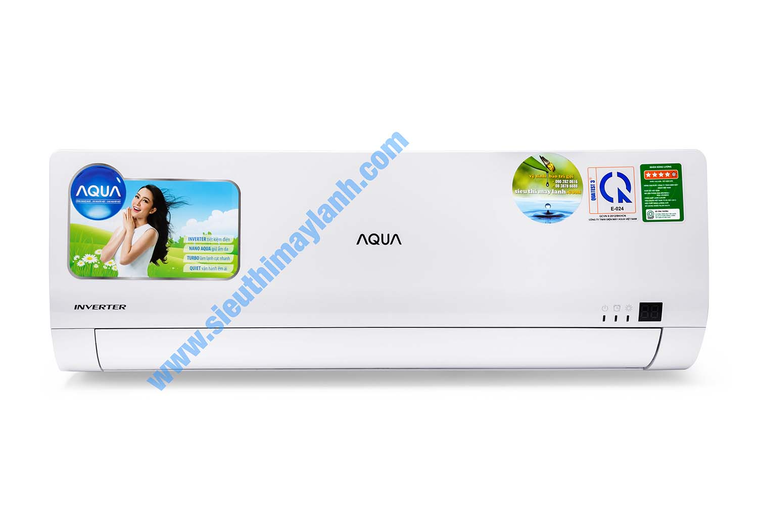 Máy lạnh Aqua AQA-KCRV18WJ Inverter (2.0Hp)