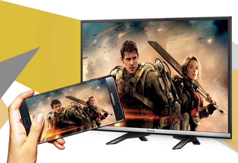 Smart Tivi Panasonic 32 inch TH-32DS500V - Chiếu màn hình điện thoại lên TV