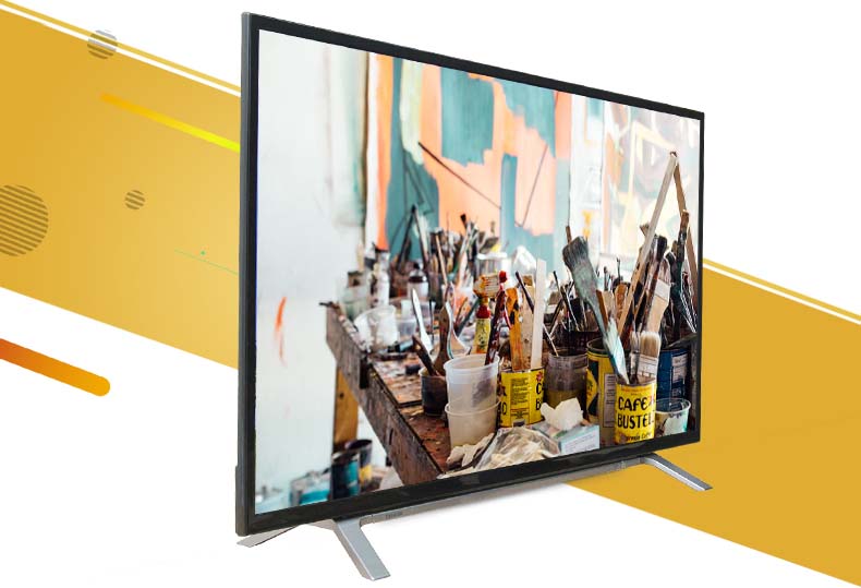 Tivi Toshiba 55 inch 55L3650 - Thiết kế ấn tượng