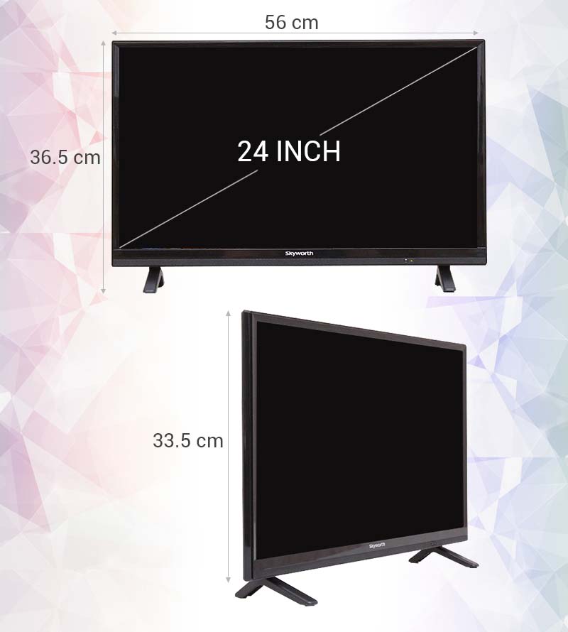 Tivi Led Skyworth 24E510 24 inch - Thông số kỹ thuật