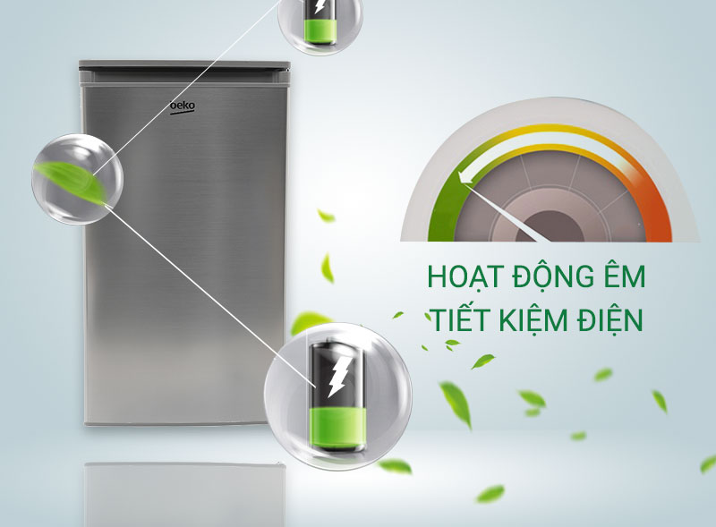 Tủ lạnh Beko 90 lít RS9050P