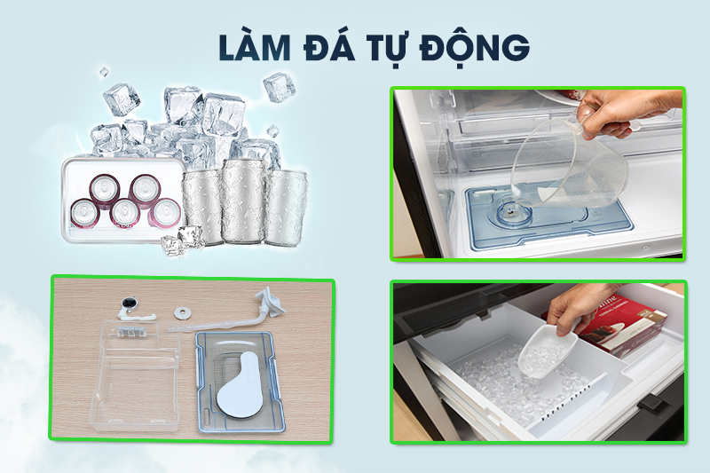 hệ thống làm đá tự động